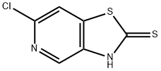 Thiazolo[4,5-c]pyridine-2(3H)-thione, 6-chloro- Structure