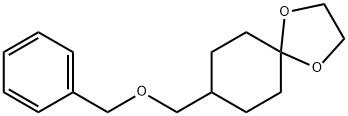 1,4-Dioxaspiro[4.5]decane, 8-[(phenylmethoxy)methyl]- Structure
