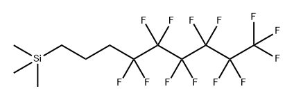 Silane, trimethyl(4,4,5,5,6,6,7,7,8,8,9,9,9-tridecafluorononyl)-