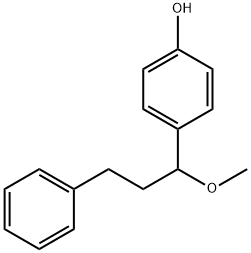 Phenol, 4-(1-methoxy-3-phenylpropyl)-