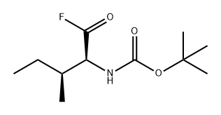 Carbamic acid, N-[(1S,2S)-1-(fluorocarbonyl)-2-methylbutyl]-, 1,1-dimethylethyl ester