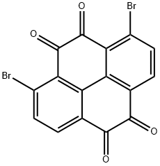 1,8-二溴芘-4,5,9,10-四酮,1333430-70-8,结构式