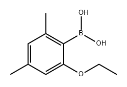 Boronic acid, B-(2-ethoxy-4,6-dimethylphenyl)- Struktur