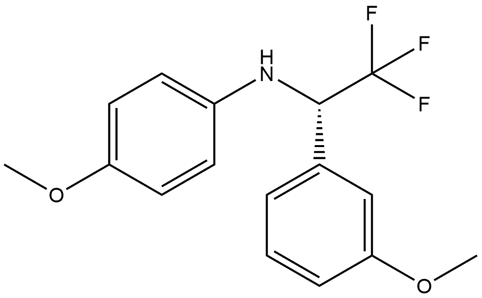 (αS)-3-Methoxy-N-(4-methoxyphenyl)-α-(trifluoromethyl)benzenemethanamine
