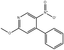 2-Methoxy-5-nitro-4-phenylpyridine,1335110-52-5,结构式