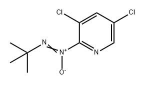 Pyridine, 3,5-dichloro-2-[2-(1,1-dimethylethyl)-1-oxidodiazenyl]-
