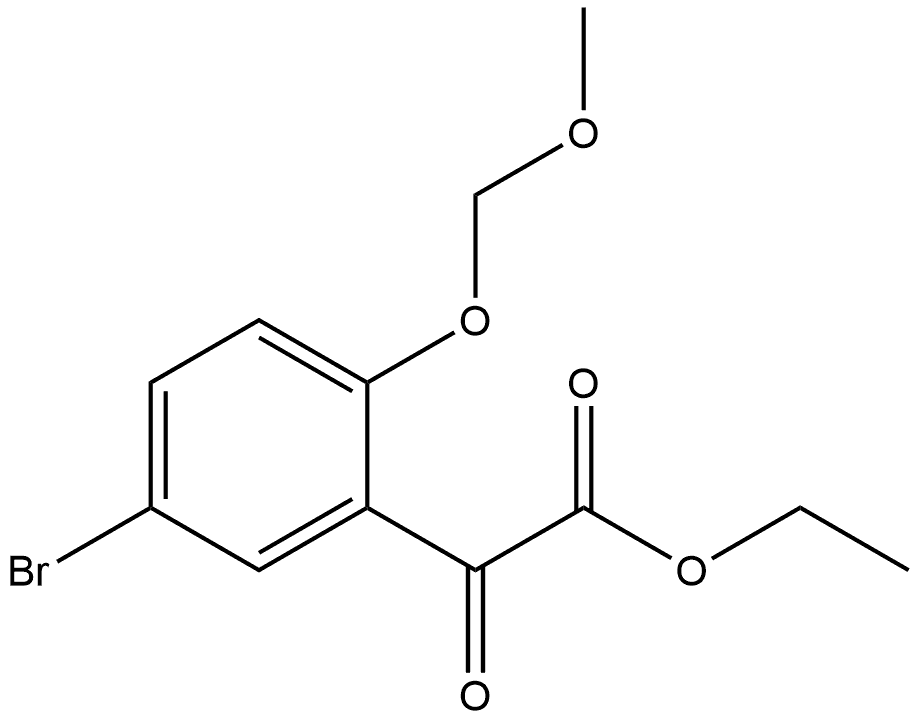 2-(4-乙基苯基)-2-氧代乙酸乙酯 结构式