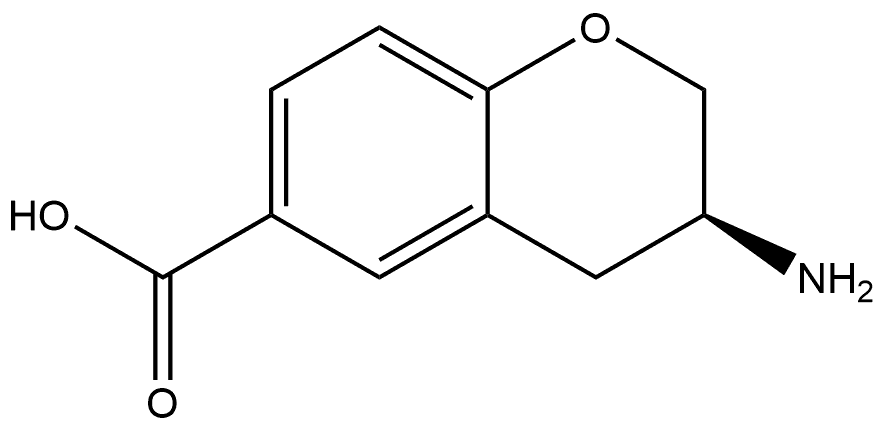 (S)-3-aminochromane-6-carboxylic acid Structure