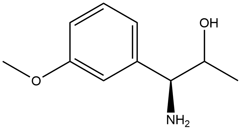 (1S)-1-amino-1-(3-methoxyphenyl)propan-2-ol Structure