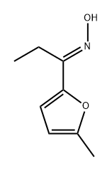 1-Propanone, 1-(5-methyl-2-furanyl)-, oxime, (E)- (9CI) Struktur