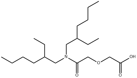 2-[2-[双(2-乙基己基)氨基]-2-氧代乙氧基]乙酸 结构式