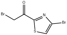 Ethanone, 2-bromo-1-(4-bromo-2-thiazolyl)- Structure