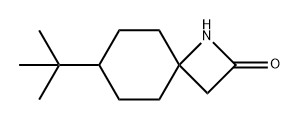 1-Azaspiro[3.5]nonan-2-one, 7-(1,1-dimethylethyl)- Structure