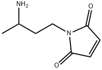 1H-Pyrrole-2,5-dione, 1-(3-aminobutyl)-,1339458-40-0,结构式