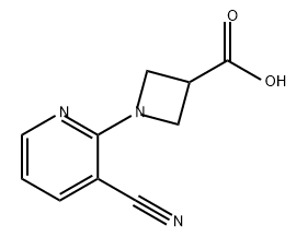1339850-70-2 1-(3-氰基吡啶-2-基)氮杂环丁烷-3-羧酸