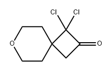 7-Oxaspiro[3.5]nonan-2-one, 1,1-dichloro- 结构式