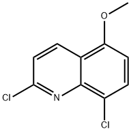 2,8-dichloro-5-methoxyquinoline Structure