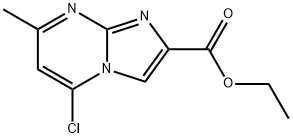 Imidazo[1,2-a]pyrimidine-2-carboxylic acid, 5-chloro-7-methyl-, ethyl ester|IMIDAZO[1,2-A]PYRIMIDINE-2-CARBOXYLIC ACID, 5-CHLORO-7-METHYL-, ETHYL ESTER