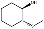 (1R,2R)-2-(Methylsulfanyl)cyclohexan-1-ol Structure