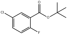 Tert-butyl 5-chloro-2-fluorobenzoate,1341506-31-7,结构式