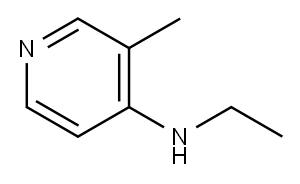 4-Pyridinamine, N-ethyl-3-methyl- Structure