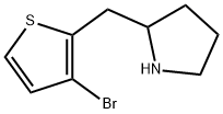 Pyrrolidine, 2-[(3-bromo-2-thienyl)methyl]-