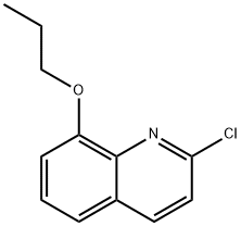 2-chloro-8-propoxyquinoline 结构式