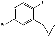 Oxirane, 2-(5-bromo-2-fluorophenyl)- Struktur