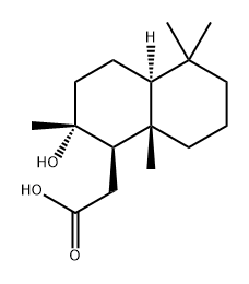 1-Naphthaleneacetic acid, decahydro-2-hydroxy-2,5,5,8a-tetramethyl-, (1R,2R,4aS,8aS)-