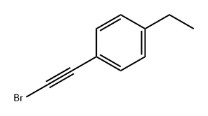 Benzene, 1-(2-bromoethynyl)-4-ethyl-