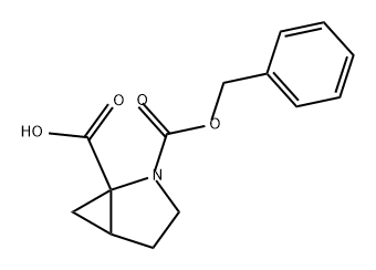 2-Azabicyclo[3.1.0]hexane-1,2-dicarboxylic acid, 2-(phenylmethyl) ester Structure
