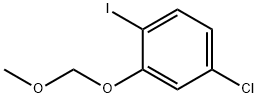 4-Chloro-1-iodo-2-(methoxymethoxy)benzene,1351354-24-9,结构式