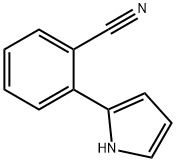 Benzonitrile, 2-(1H-pyrrol-2-yl)- Structure