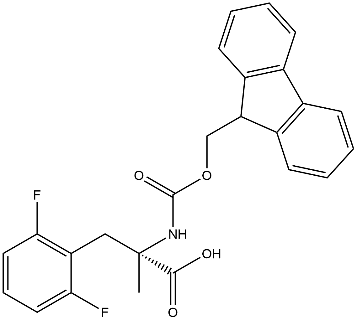 3-(2,6-difluorophenyl)-2-({[(9H-fluoren-9-yl)methoxy]carbonyl}amino)-2-Methylpropanoic acid|