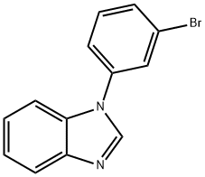 1-(3-溴苯基)-1H-苯并[D]咪唑, 1352226-51-7, 结构式