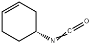 Cyclohexene, 4-isocyanato-, (4R)- Struktur