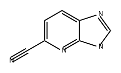 3H-Imidazo[4,5-b]pyridine-5-carbonitrile Struktur