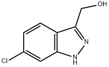 1H-Indazole-3-methanol, 6-chloro- Struktur