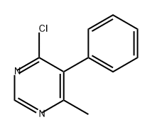 Pyrimidine, 4-chloro-6-methyl-5-phenyl-