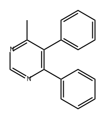 Pyrimidine, 4-methyl-5,6-diphenyl-