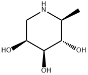 Dideoxyrhamnojirimycin Struktur