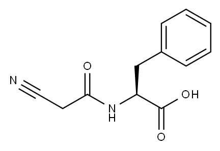 L-Phenylalanine, N-(cyanoacetyl)- (9CI)