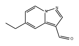 Pyrazolo[1,5-a]pyridine-3-carboxaldehyde, 5-ethyl-,1356144-69-8,结构式