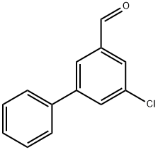 5-Chloro-[1,1'-biphenyl]-3-carbaldehyde 结构式