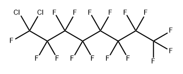 Octane, 1,1-dichloro-1,2,2,3,3,4,4,5,5,6,6,7,7,8,8,8-hexadecafluoro- Structure