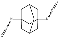 1,3-diisocyanatoadamantane Struktur