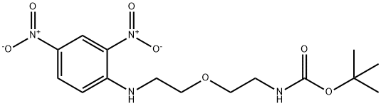 DNP-PEG1-NHBoc, 1359745-84-8, 结构式