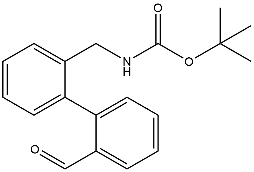1,1-Dimethylethyl N-[(2′-formyl[1,1′-biphenyl]-2-yl)methyl]carbamate
