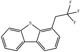 4-(2,2,2-TRIFLUOROETHYL)DIBENZO[B,D]THIOPHENE 结构式