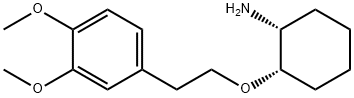 (1R,2S)-2-(3,4-dimethoxyphenethoxy)cyclohexan-1-amine Structure